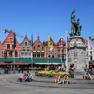 Brügge - Marktplatz