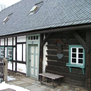 Ältestes Umgebindehaus des Ortes (Heimatmuseeum)( 2)