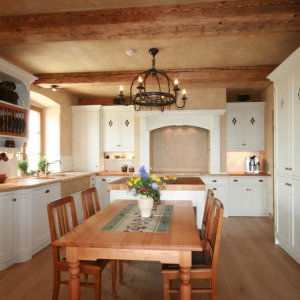 Kücheneinrichtung im englischen Landhausstil