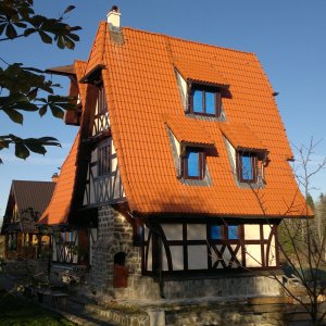 Der Bau des mittelalterlichen Hauses 15-16 Jahrhunderte. (Die Erwiderung).