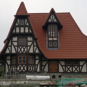 Der Bau Fachwerkhaus à la 15 Jahrhunderte