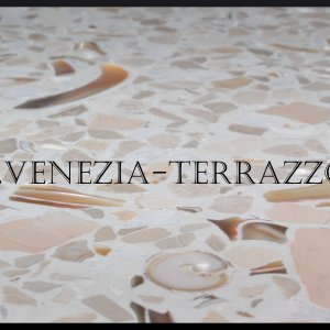 Terrazzo Muster mit Perlmutt 15 06 02