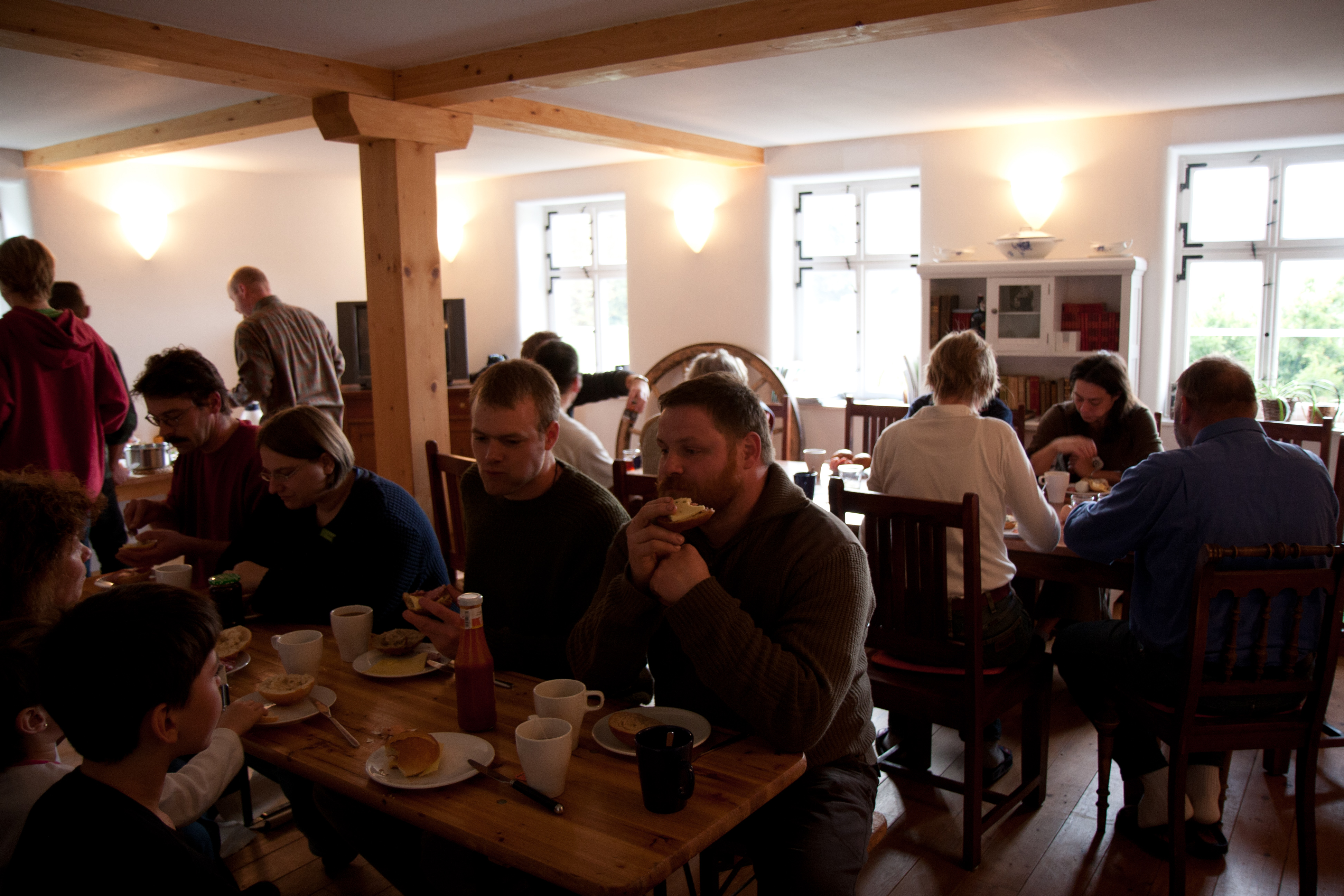 Community-Treffen 2008 - Frühstück