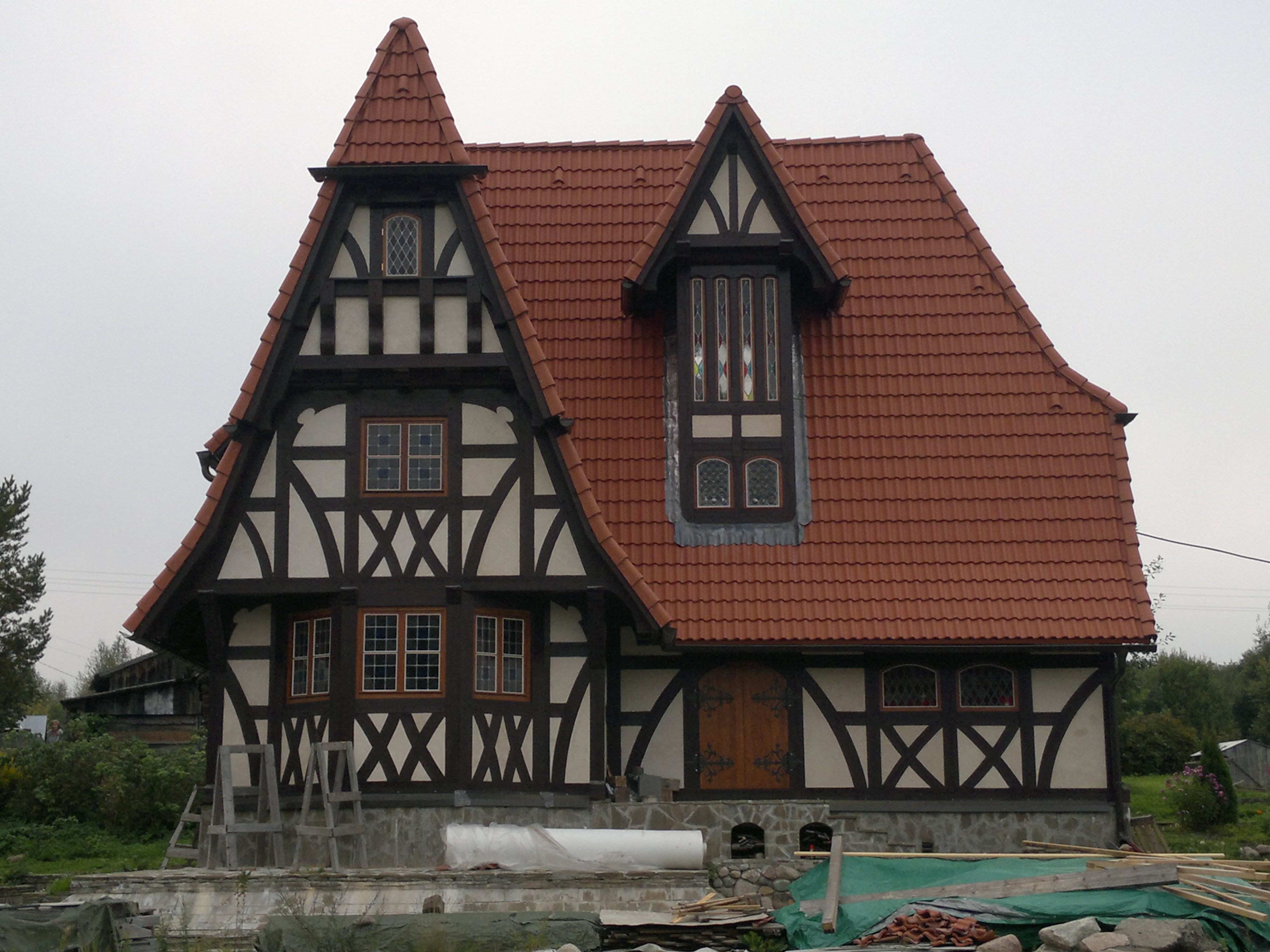 Der Bau Fachwerkhaus à la 15 Jahrhunderte
