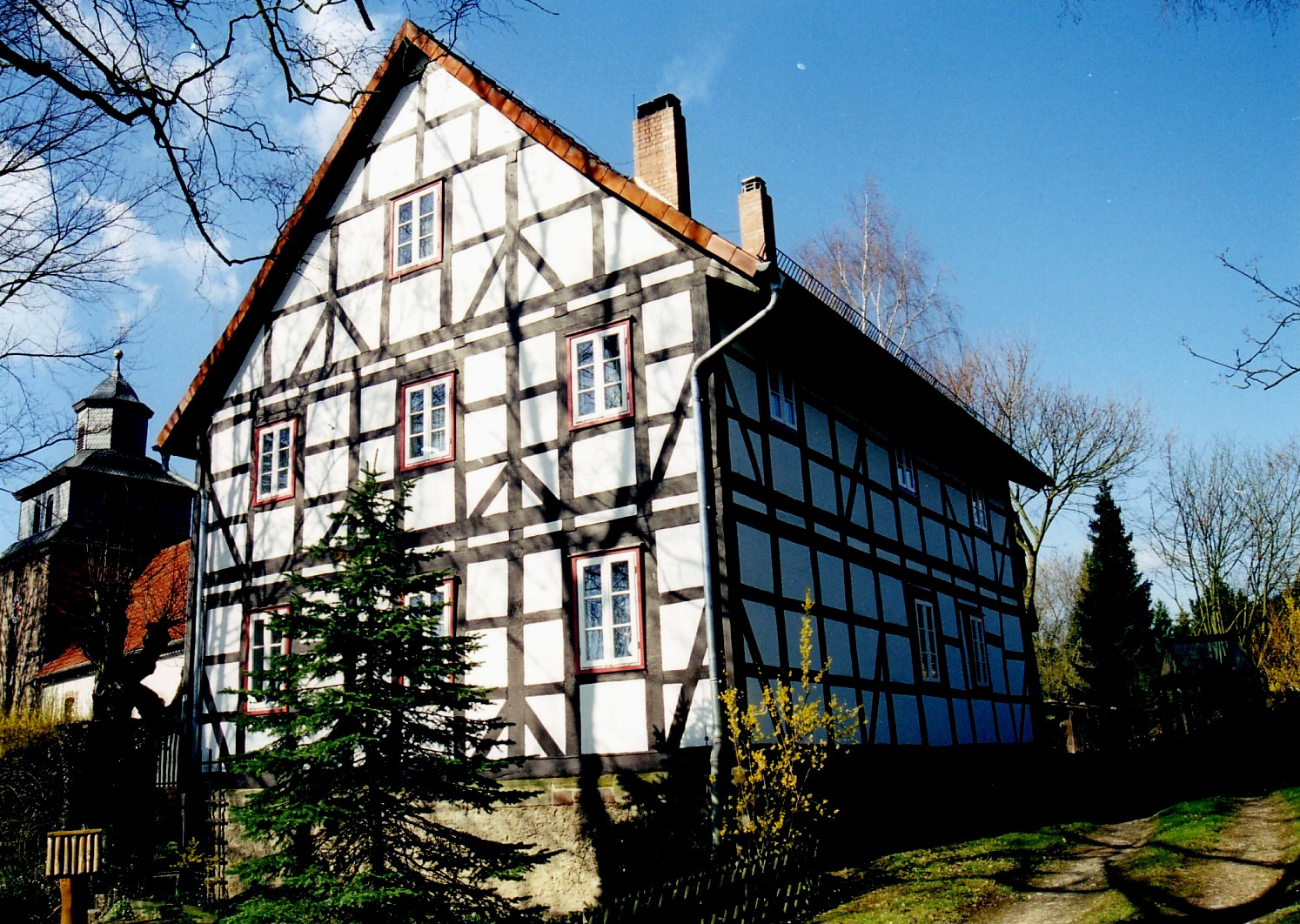 Dorfidylle - Pfarrhaus