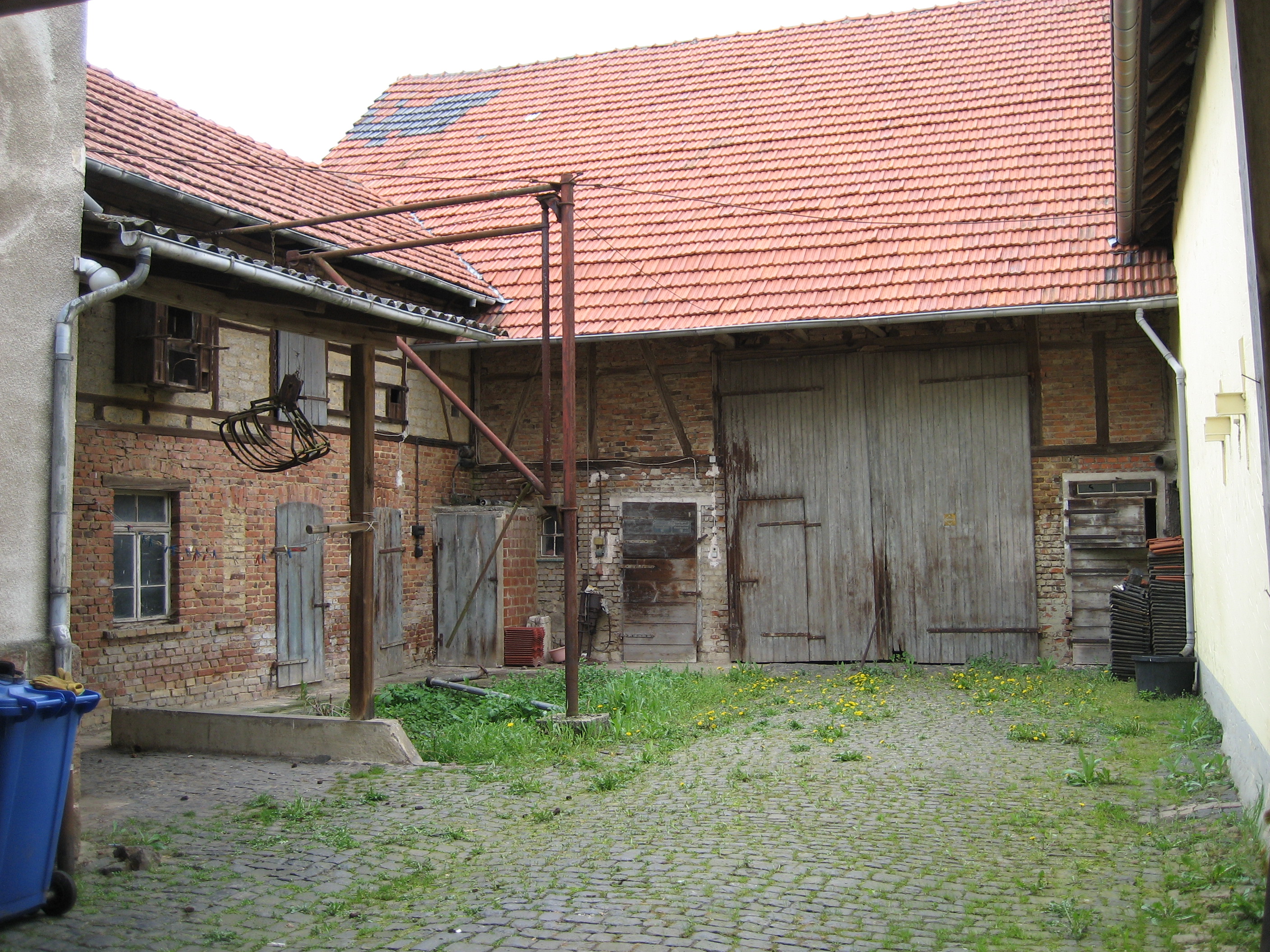 Innenhof der Hofreite von 1920