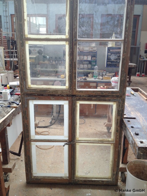Restaurieren historischer Fenster