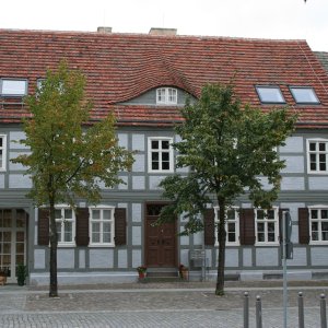 Ackerbürgerhaus in der historischen Altstadt Kremmens 