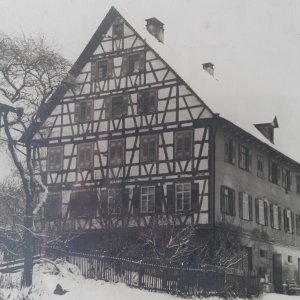 Haus wahrscheinlich so um 1900 - ?