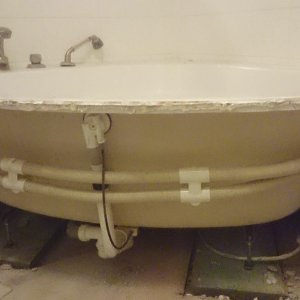 Badezimmer Entkernung