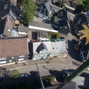 Hausdach nach der Sanierung 