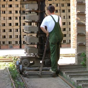 Historische Ziegelei in Ungarn (3): funktionierende Technik