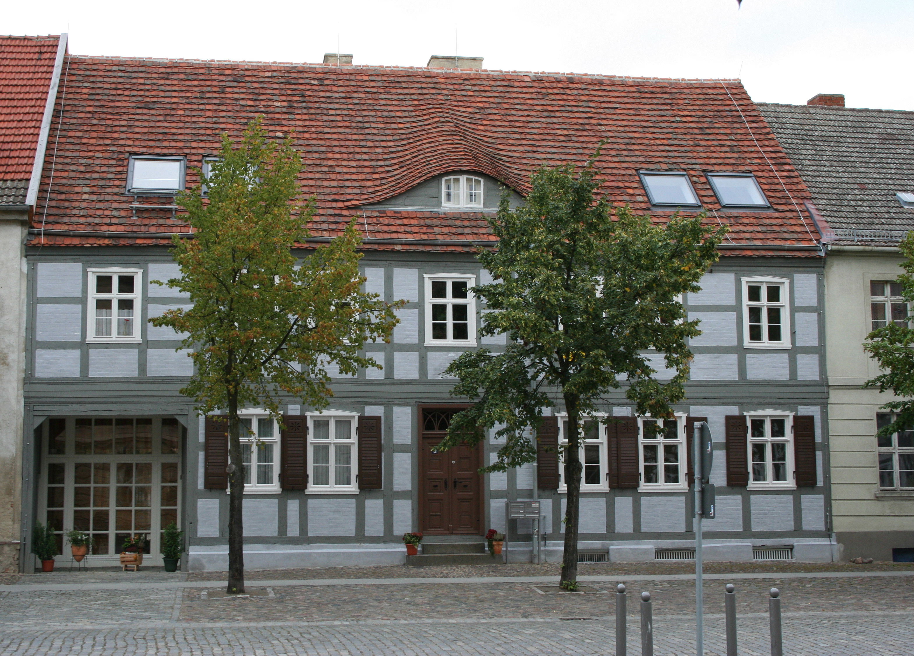 Ackerbürgerhaus in der historischen Altstadt Kremmens 
