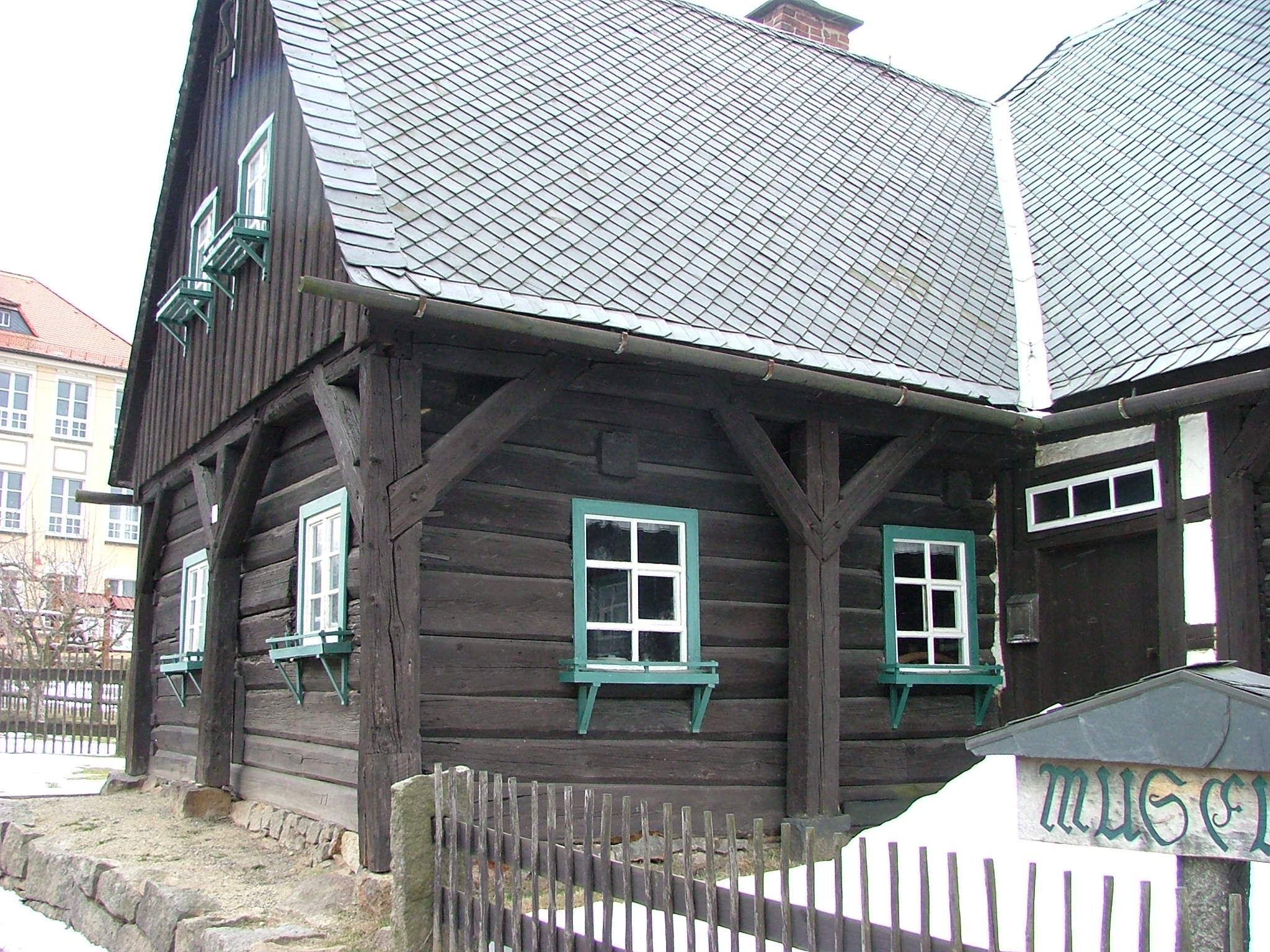 Ältestes Umgebindehaus des Ortes (Heimatmuseeum)