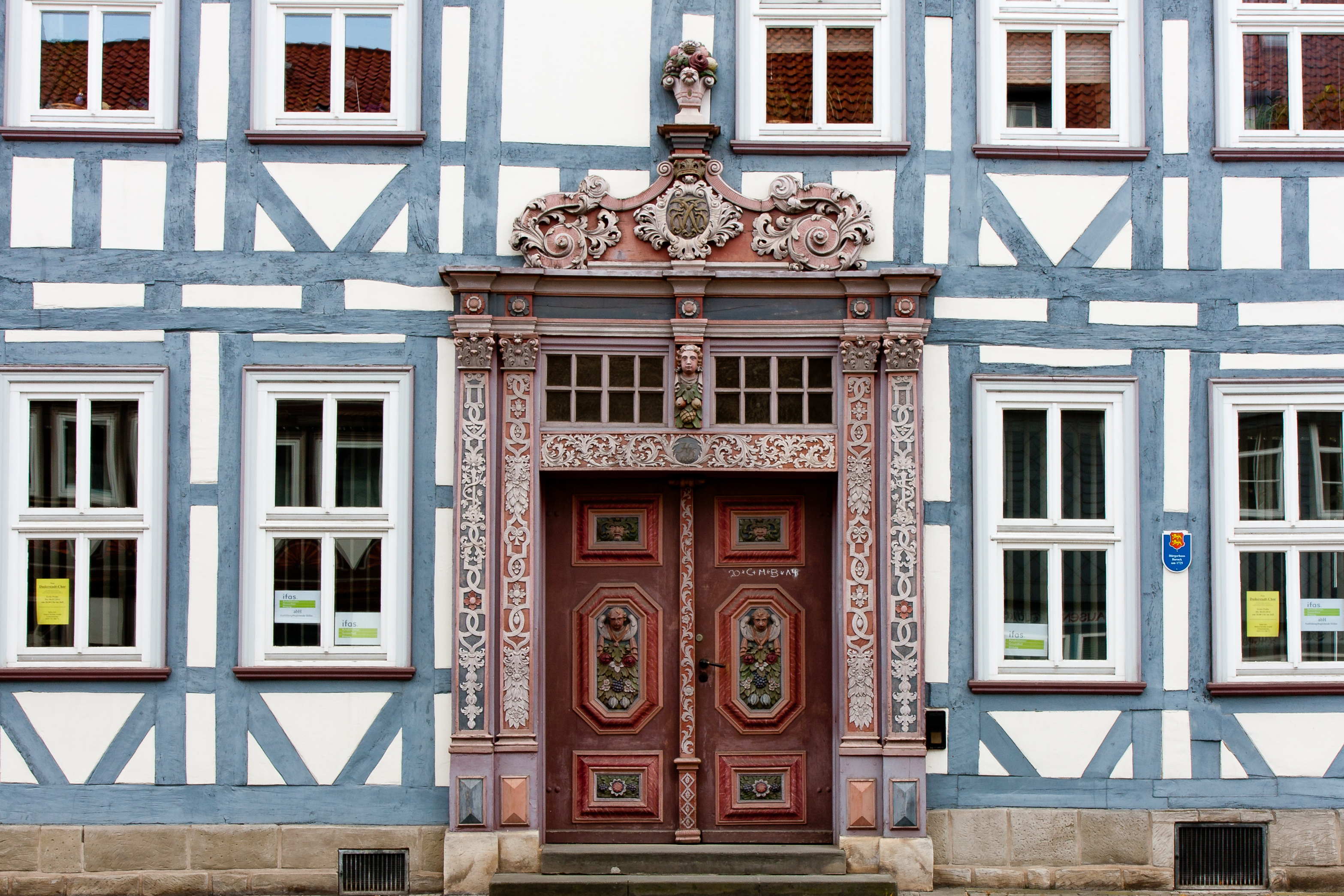 Barockes Portal in Duderstadt