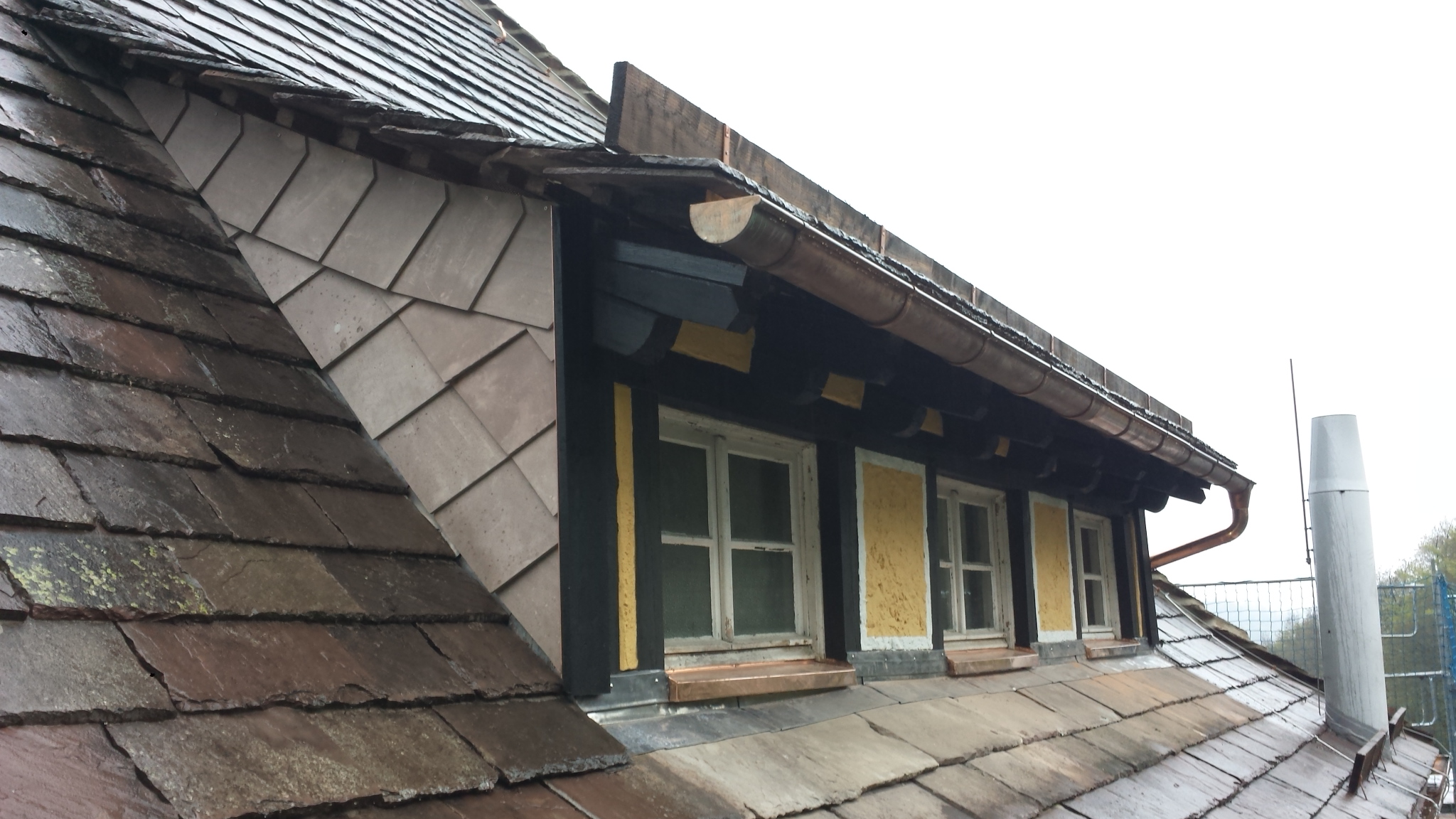 Rekonstruktion alter Dachgauben