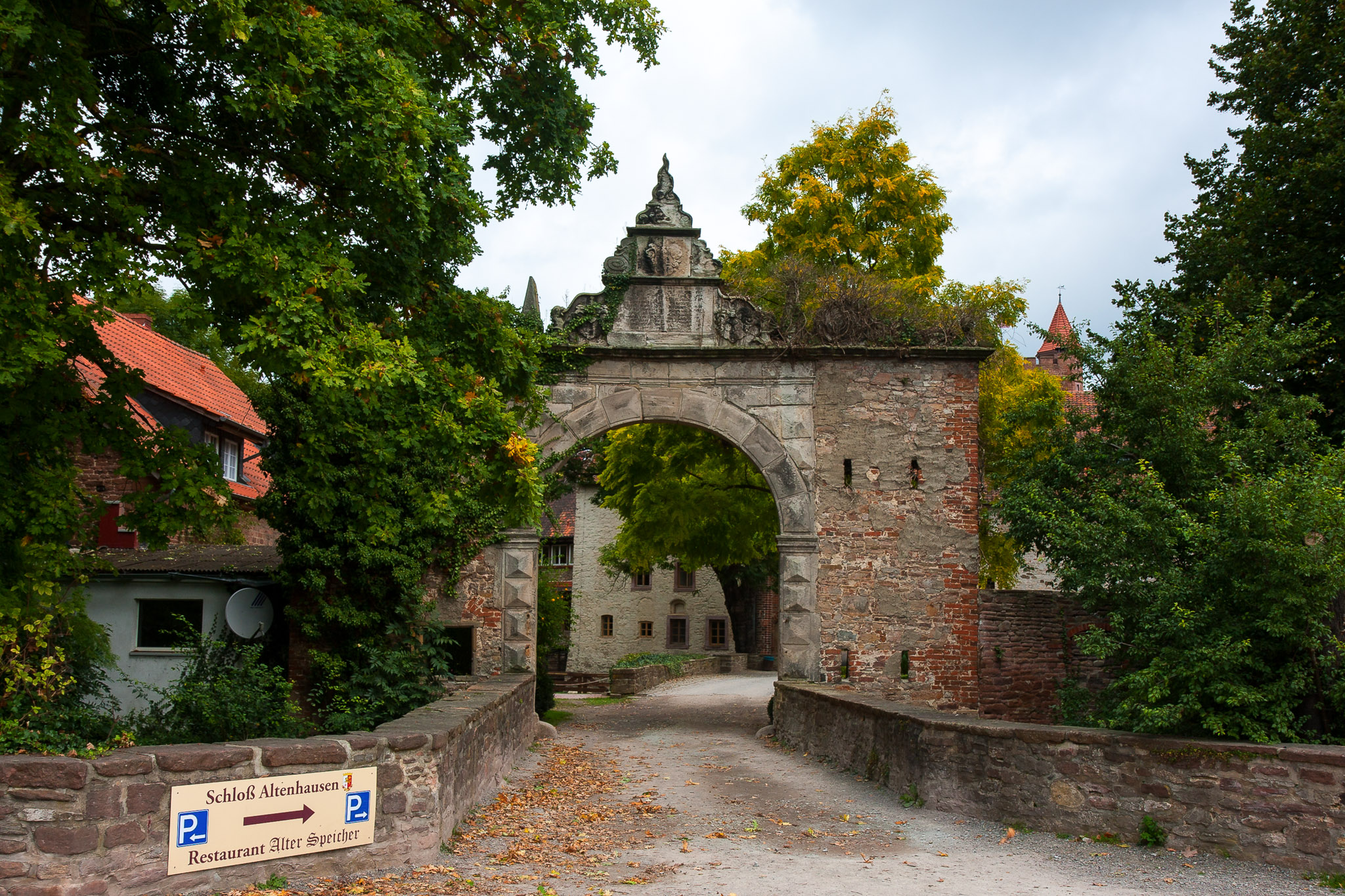 Toreinfahrt Schloss Altenhausen
